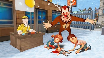 Dark Riddle Hack ( Rudolph ) Gameplay New Update 4.4.3 ( Android/IOS ) Part 146