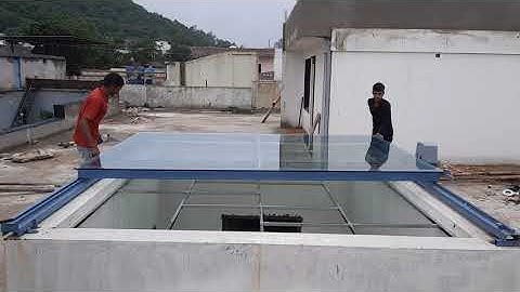 automatic skylight roof