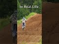 HAIDEN DEEGAN STANDING LINE IRL VS MX BIKES!