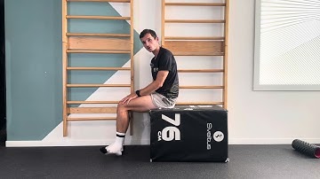 Eversion de cheville en isométrique / Wall Isometric Foot Eversion