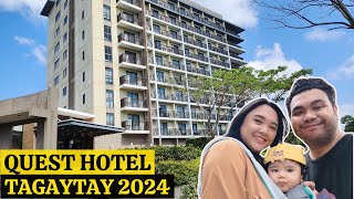 [ENG SUB] TAGAYTAY STAYCATION: Quest Hotel Tagaytay Hotel & Room Tour 2024