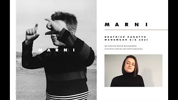 Beatrice Zagatto presents her Spring 2020 project for the brand Marni (Italian Version)