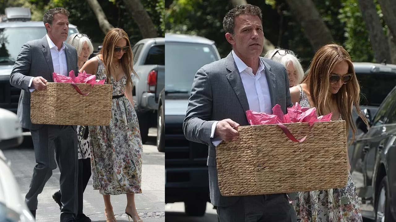 Ben Affleck and Jennifer Lopez Looks Happy To Arrived at Jennifer Garner -  YouTube