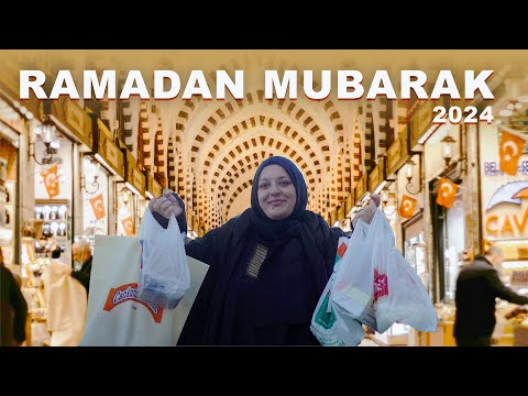 First Ramadan Shopping in Turkey 2024🇹🇷 | | Local Bazaar| How Much It Cost 💵