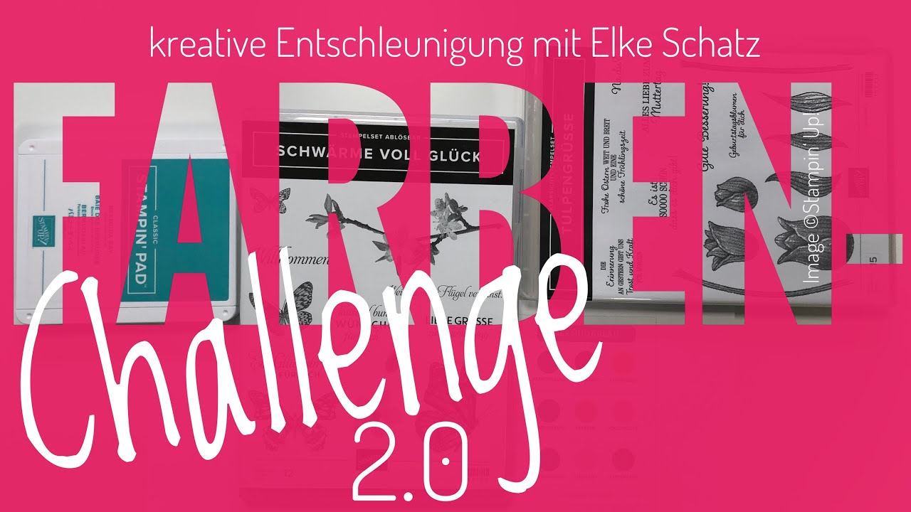 Du Kannst Wahlen Farbenchallenge Mit Stampin Up Youtube