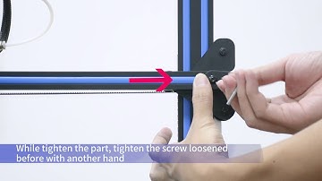 Geeetech A10 & A10M X axis belt tightness adjustment