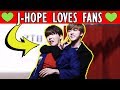 ❤ HOW J-HOPE LOVES FANS | BTS Bangtan Boys