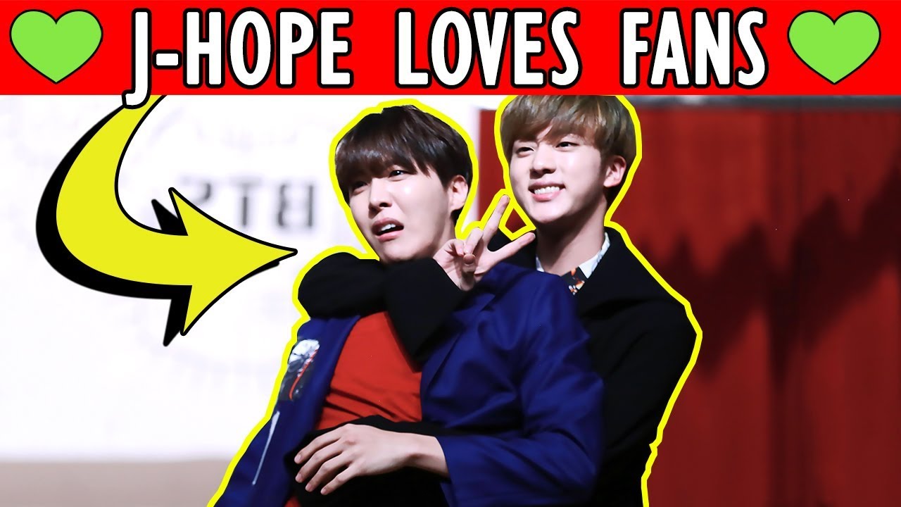 ❤ КАК J-HOPE LOVES FANS | BTS Bangtan Boys