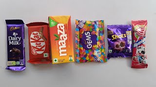 Cadbury Dairy milk  vs  kitkat  vs mango  vs gems  vs shorts  vs lollipop#candy 