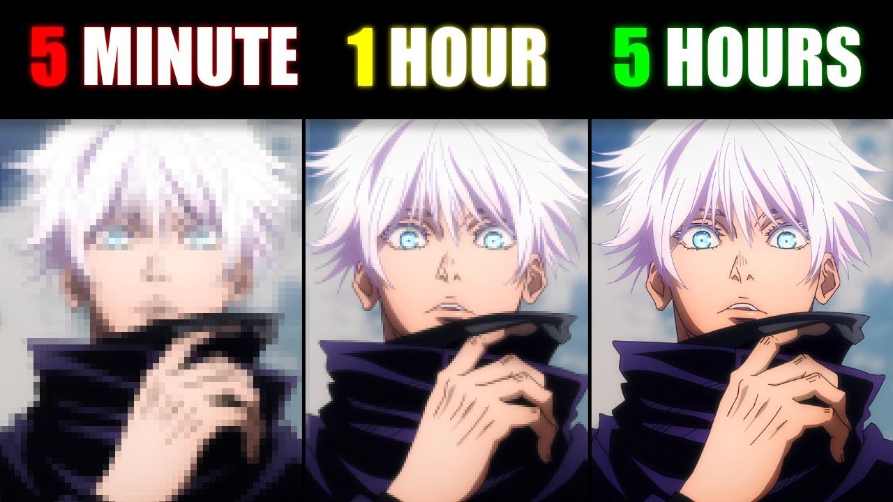 Editing Challenge - 5 Minutes vs 1 Hour vs 5 Hours!