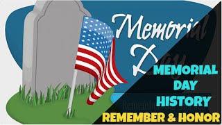 Memorial Day History for Kids | Educational Facts | Remember and Honor Fallen Soldiers