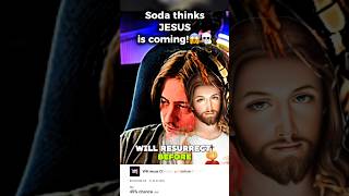 Soda thinks JESUS is coming!😱💀repent now! #viralitypoly #shorts #funny #memes #sodapoppin #jesus