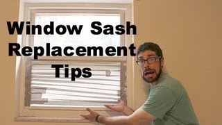 DIY Window Sash Replacement Made Easy