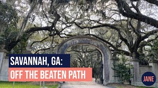 Off-the-beaten-path places worth visiting in Savannah, Georgia