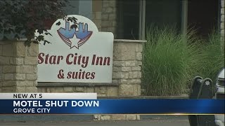 Grove City motel shut down