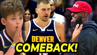 23 POINT COMEBACK! Napadasal ang bata sa nangyari! | Sixers PERFECT record, happy si LeBron!