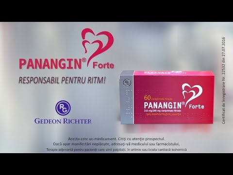 Panangin Forte - Responsabil pentru ritm!