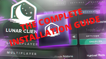 How To Install Lunar Client with Texture Packs and Shaders (COMPLETE GUIDE)