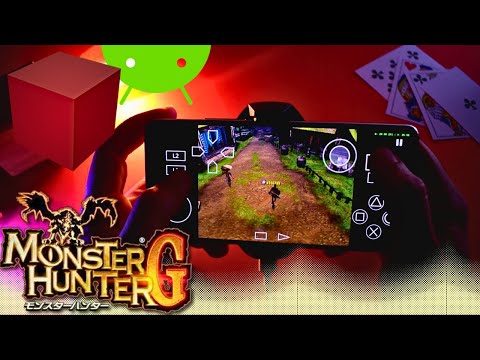 Monster Hunter G Android Gameplay | PS2 Emulator Android | Nethersx2 Android