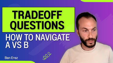 How should I navigate a tradeoff question in an analytical thinking interview?
