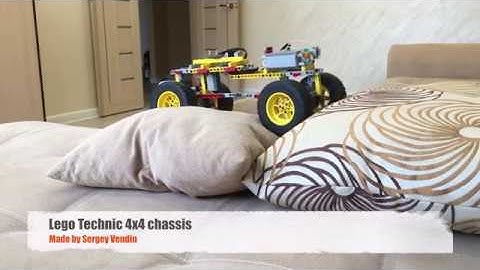 Lego Technic 4x4 chassis