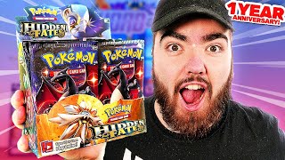 *SPECIAL VIDEO* Opening a BOOSTER BOX of Hidden Fates Pokemon Cards