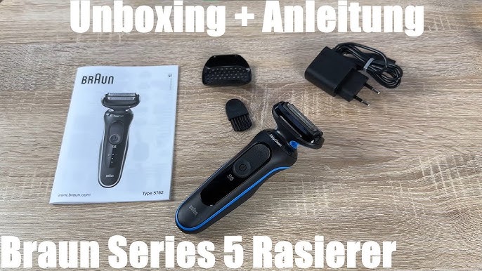 NEW Braun 5 Electric - Shaver Review Unbox - & YouTube Series