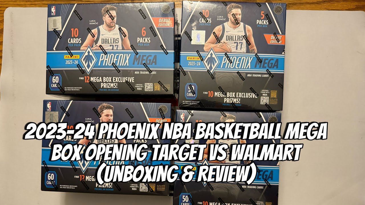 2023-24 Panini Phoenix NBA Basketball Mega Box Opening Target vs 