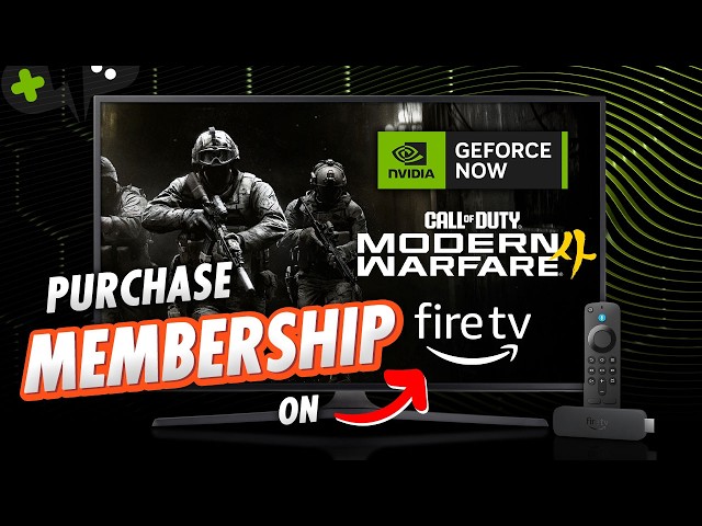 Get GeForce NOW Memberships through Amazon FIRE TV