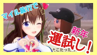 【新年運試し】マイル旅行券10枚でどんな子が来てくれる！？【#ときのそら生放送/あつ森】