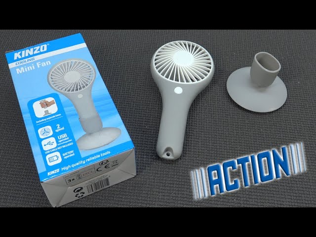 Kinzo Portable Hand USB Ventilator .. van de Action !