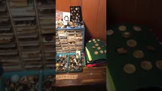 ANTIQUE & VINTAGE sewing button collection PART 1