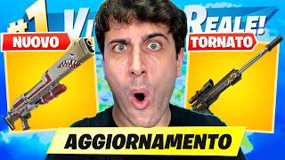 Gioco col NUOVO PUMP *FORTISSIMO* e col CECCO del Capitolo 5 *TORNATO*! Fortnite ITA