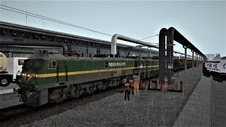 #WAG9 TATANAGAR​ | Chandigarh | Oil Tanker​ | LP Radio |Indian Train Simulator 2021 | Part 1 screenshot 5