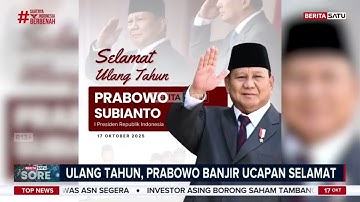 Selamat Ulang Tahun, Bapak Presiden Prabowo Subianto #Beritasatu