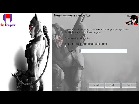 HOW TO FIX PLEASE ENTER YOUR PRODUCT KEY | HOW TO INSTALL BATMAN ARKHAM CITY