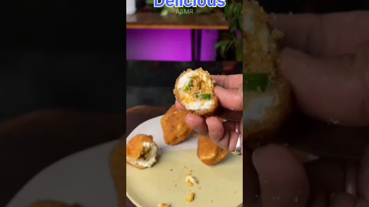 crispy veg nuggets asmr ll reverse Asmr 