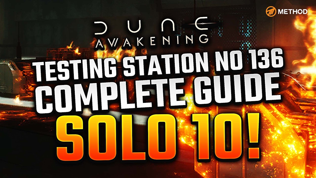 Testing Station No 136 (Fire) Guide & Boss Guide - Solo, Difficulty 10 - Dune Awakening