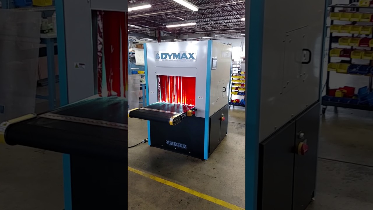 Dymax WIDECURE Conveyer System by Sigma Design Company