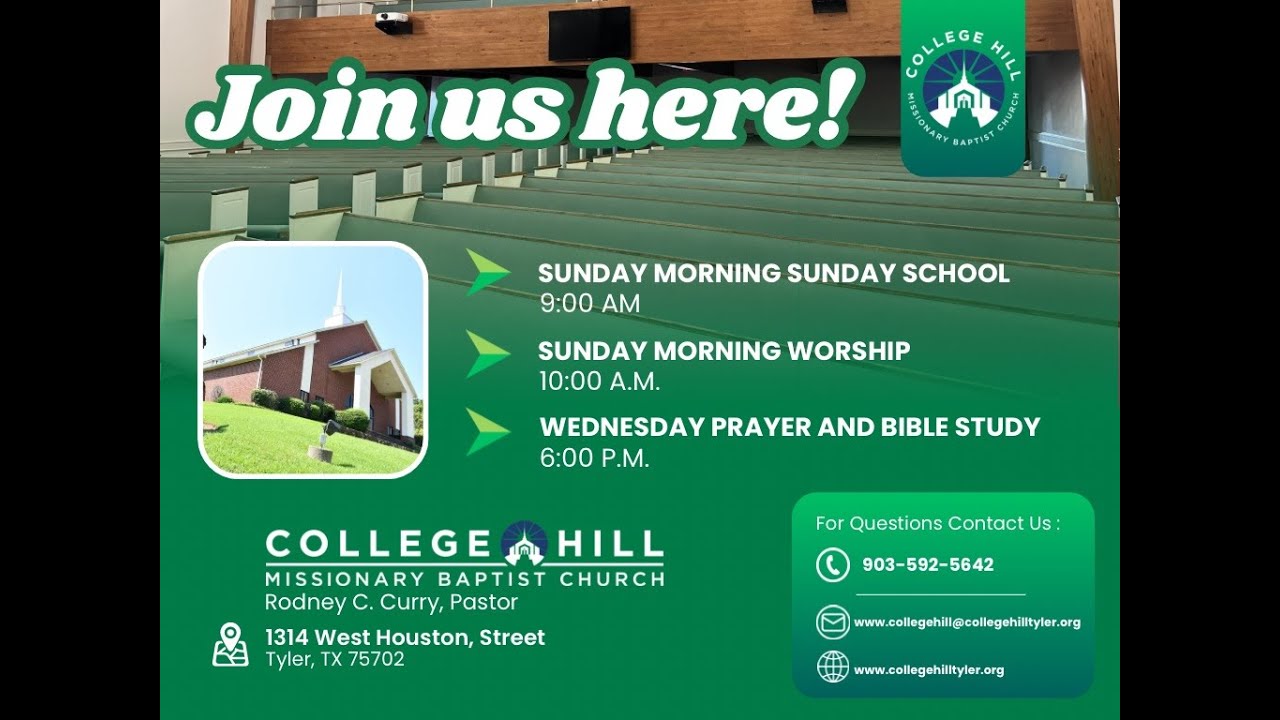 CHMBC Sunday Morning Service (04/12/26)