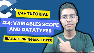 Variable Scope & Data Types in C++ Program | C++ Tutorials for Beginners #4