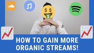 How To Gain More Organic Streams On Spotify, Soundcloud, & Apple Music!