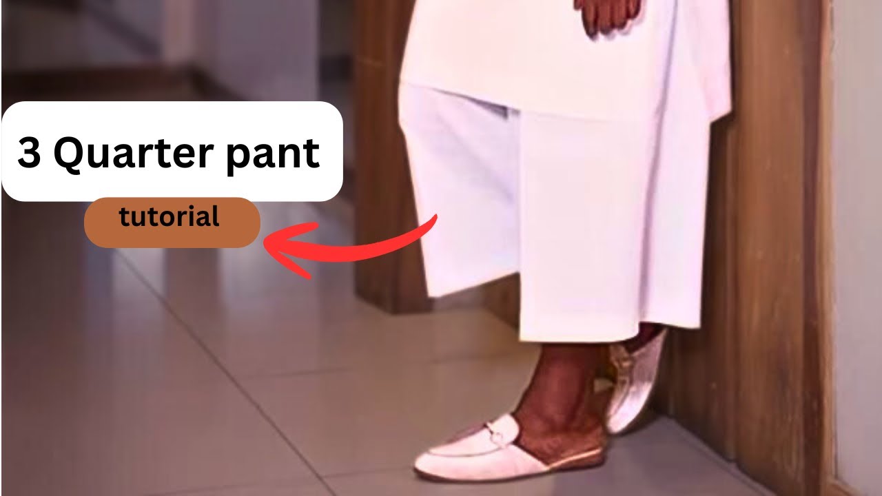 How to cut a FULL THREE QUARTER  (KEMBE ) step by step 