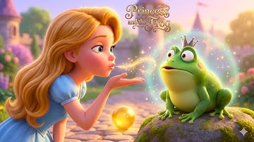 The Full Story of The Princess and the Frog - A Story for Learning English
