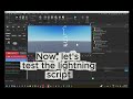Add lightning beam effects to your Roblox game in under 40 seconds using SuperbulletAI