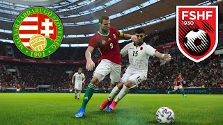 PES 21 Magyarország - Albánia | Nagy harcban, miközben Szoboszlai lebetegedett!