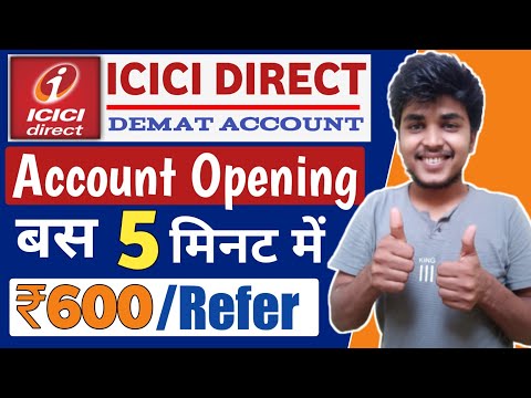 ICICI Direct Demat Account Opening 2021 || ICICI Direct Demat Account Full Process In Hindi 2021