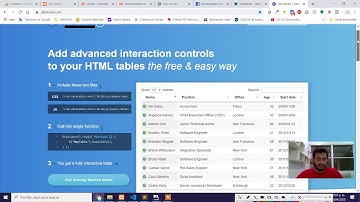 CARGUE DE DATOS CON DATATABLE, JSON Y PHP 1ra PARTE