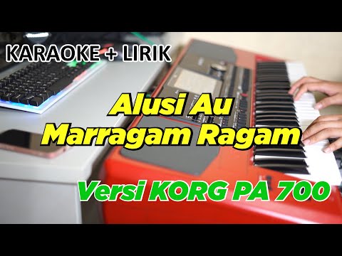ALUSI AU (KARAOKE) LIRIK LAGU BATAK MARRAGAM RAGAM VERSI KORG PA 700 RD