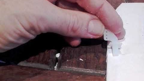 019 installing control horns